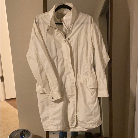 Athleta Parachute Jacket off white long